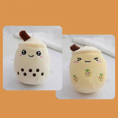 Kawaii Boba Plush Keychain