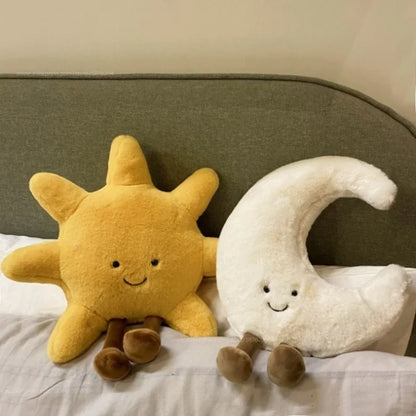 Sunny Smiles Plush Pillow