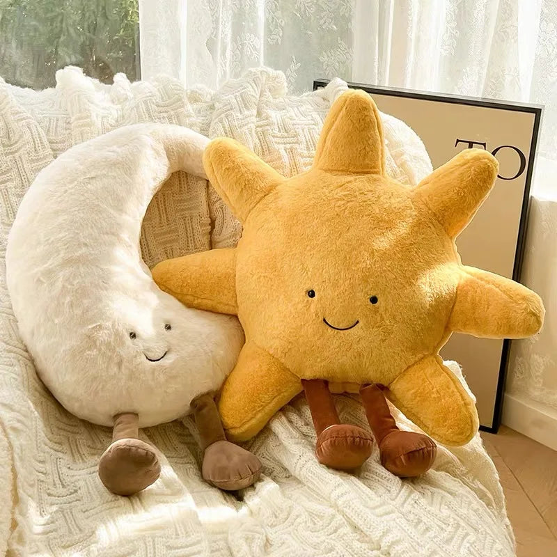 Sunny Smiles Plush Pillow