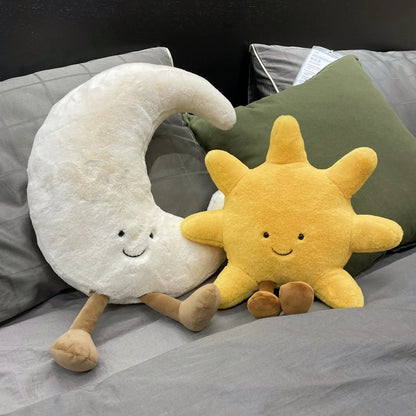 Sunny Smiles Plush Pillow